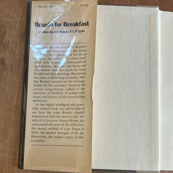 Book : Brando for Breakfast by Anna Kashfi Brando & E.P.Stein Hardcover - Picture 4 of 10